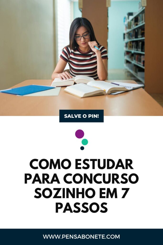 estudar para concurso sozinho