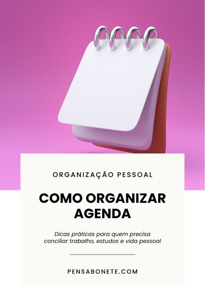 como organizar agenda