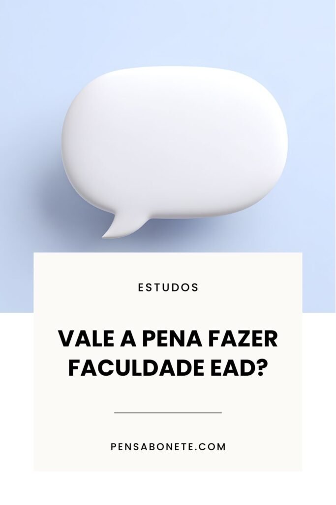 vale a pena fazer faculdade ead